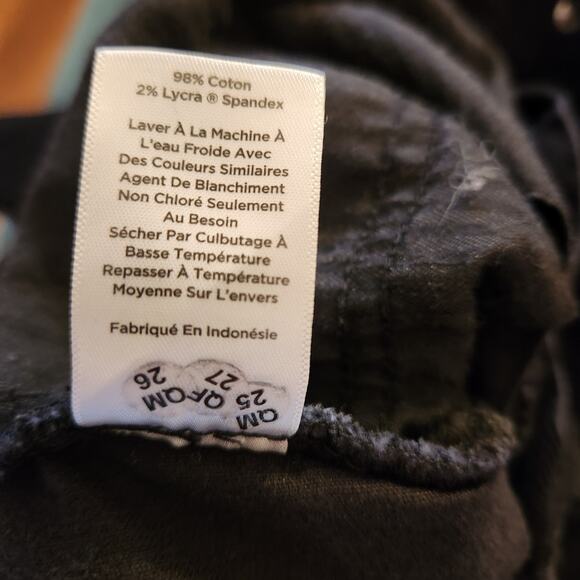 Talbots women's 16W Black Heritage Corduroy Pants Cotton Spandex Blend - Picture 8 of 8